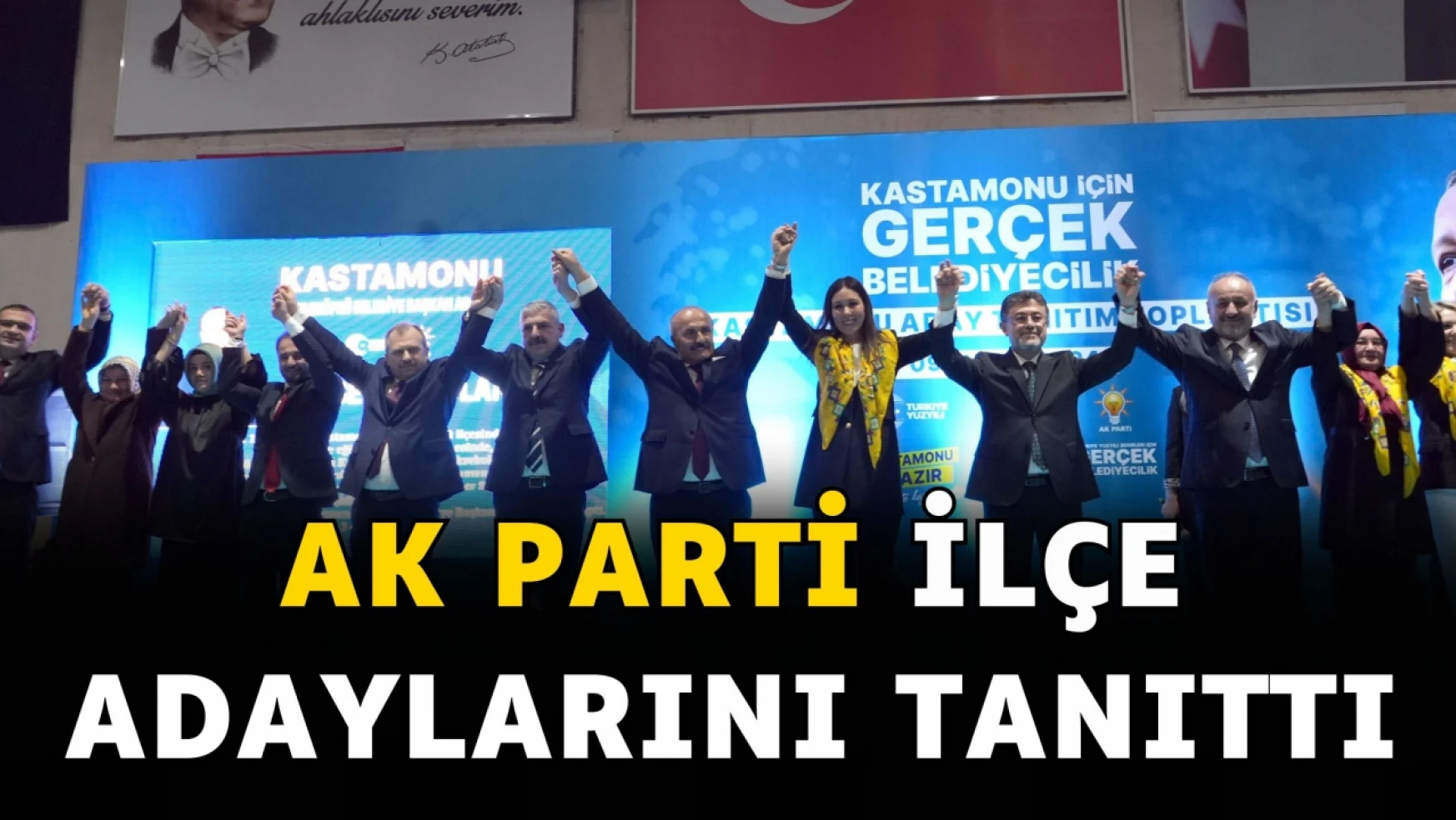 Aday Tanıtım Toplantısında Konuşan Bakan Yumaklı: 'Bir AK Parti Belediyeciliği Var Bir De Diğerleri Var'