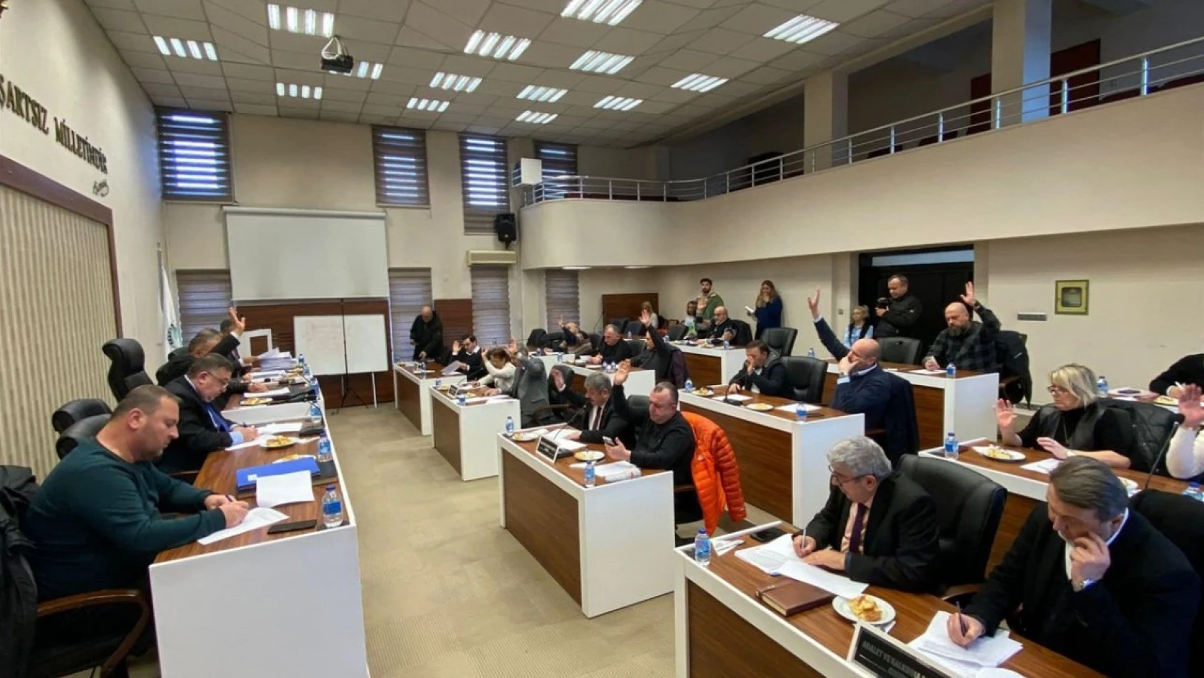 Bartın Belediye Meclisi'nde 23 Madde Görüşüldü