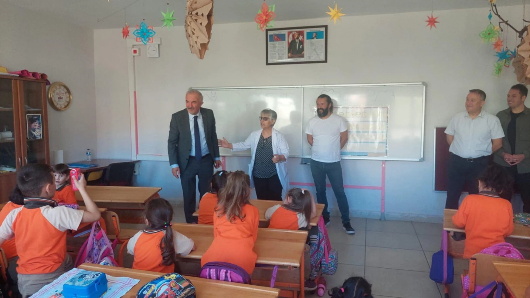 Başkan Taş'tan okullara ziyaret