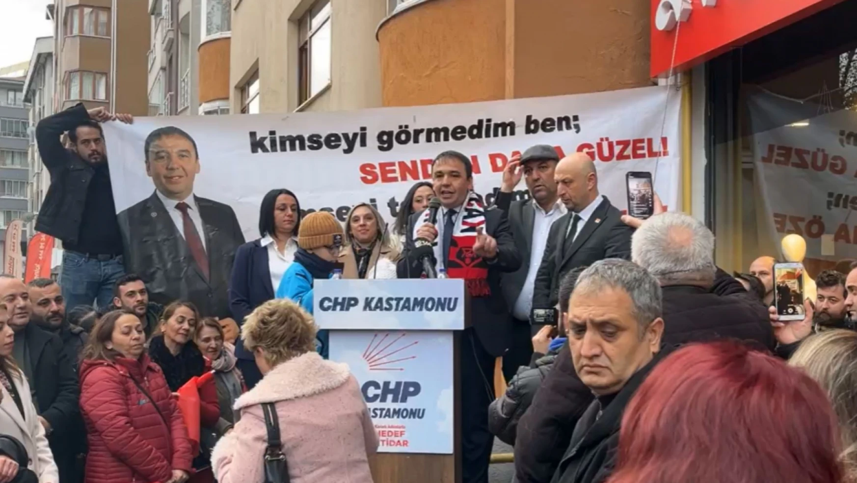 CHP Kastamonu Belediye Başkan Adayı Hasan Baltacı Sahaya İndi