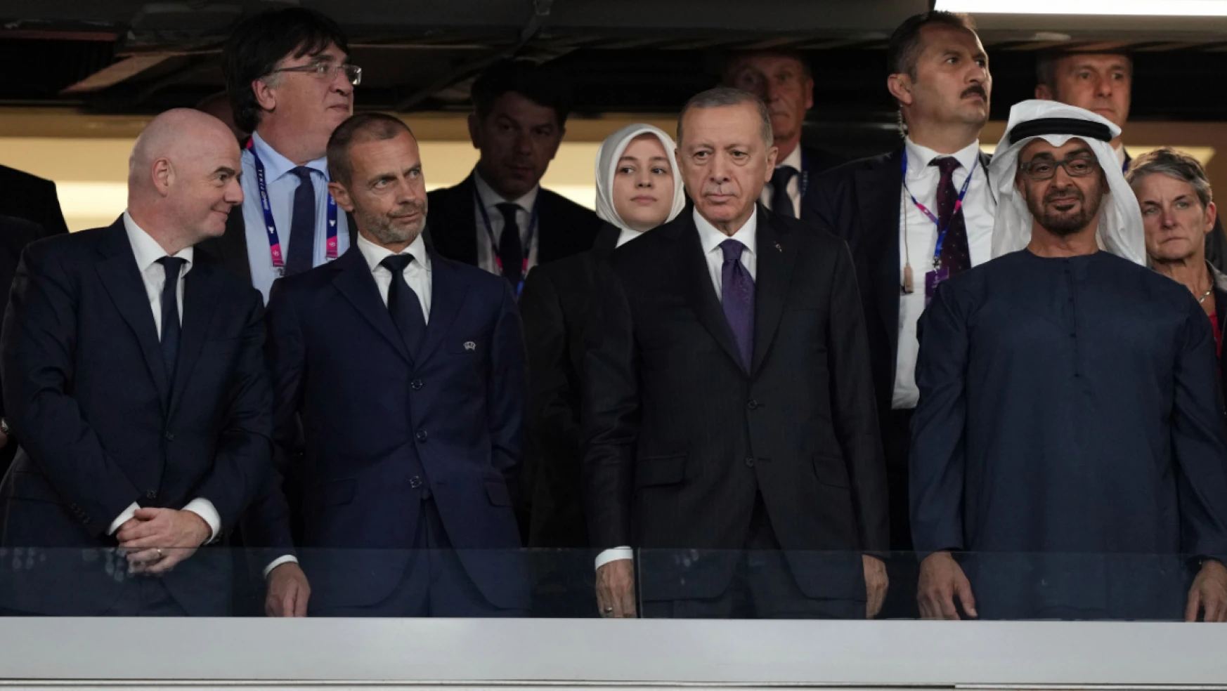 Cumhurbaşkanı Erdoğan Şampiyonlar Ligi finalinde