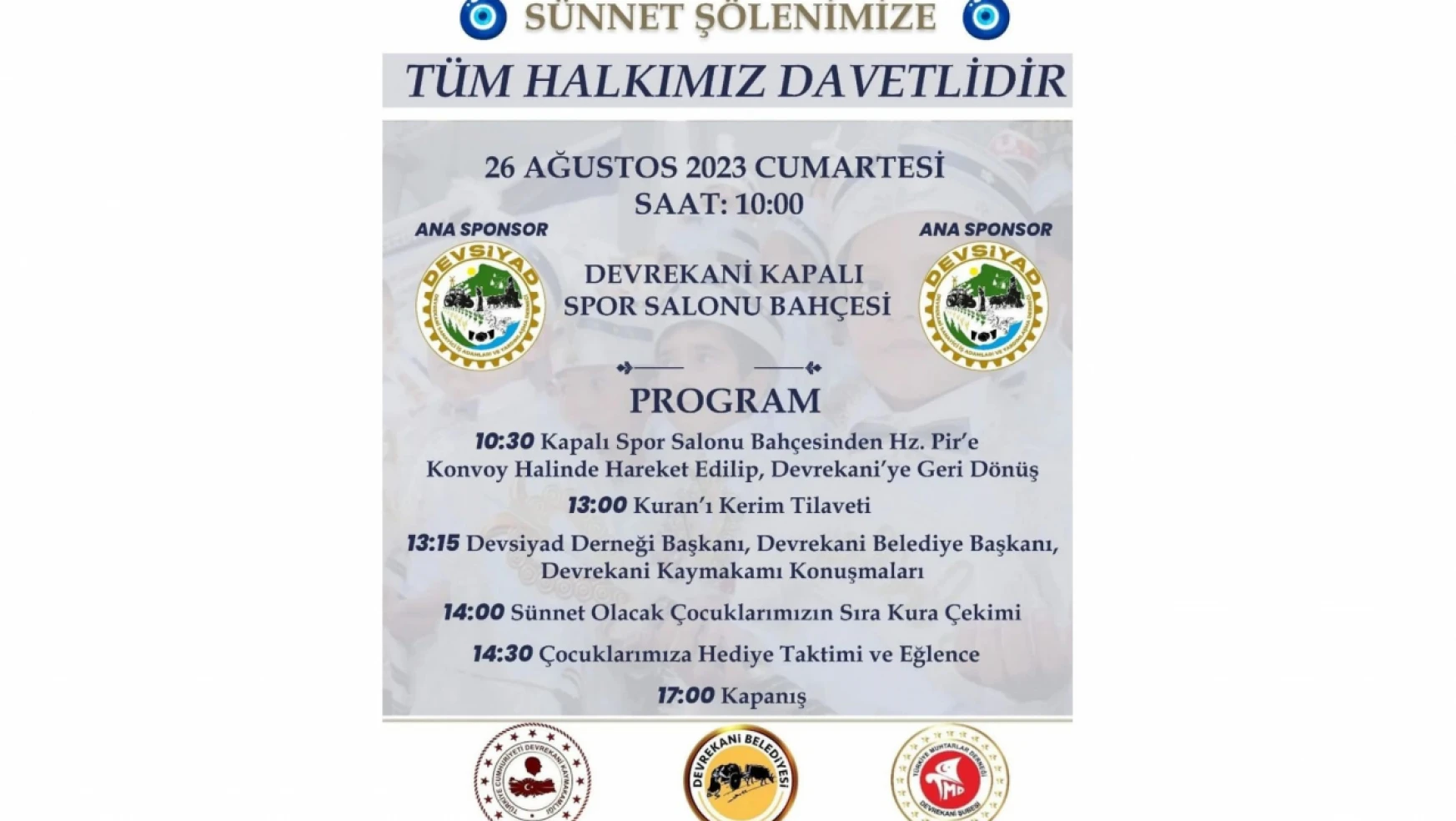Devrekani'de sünnet şöleni yapılacak