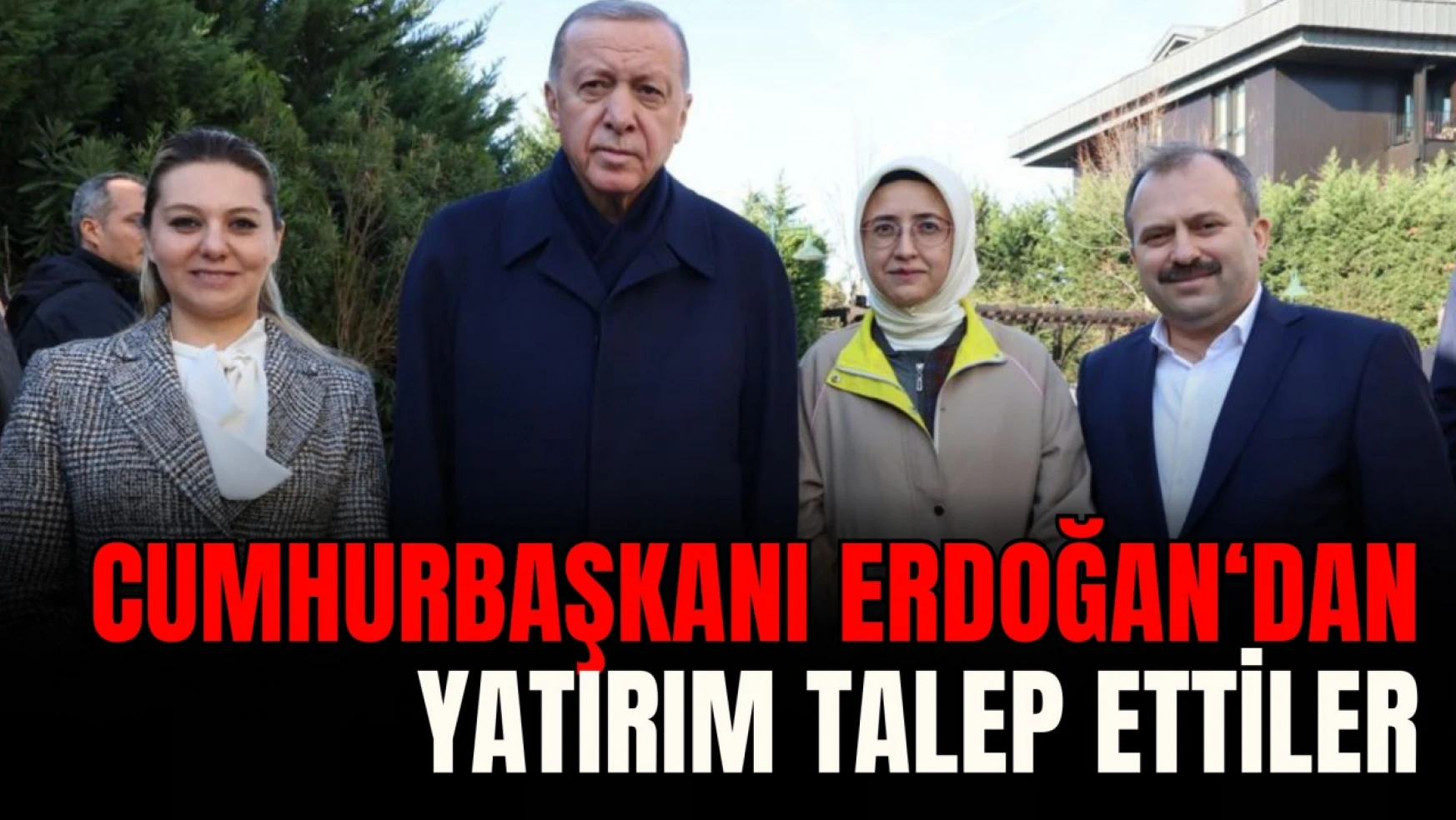 Ekmekci ve Uluay Cumhurbaşkanı Erdoğan ile Görüştü