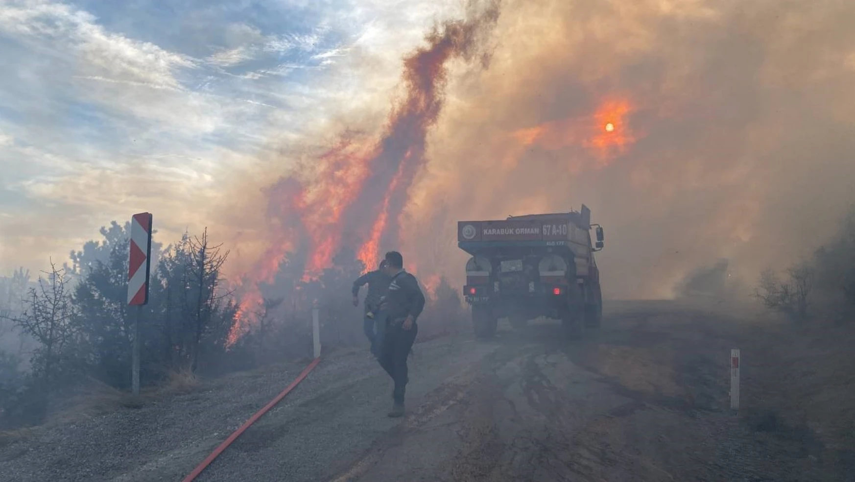 Karabük'te Çıkan Orman Yangını Kontrol Altına Alındı