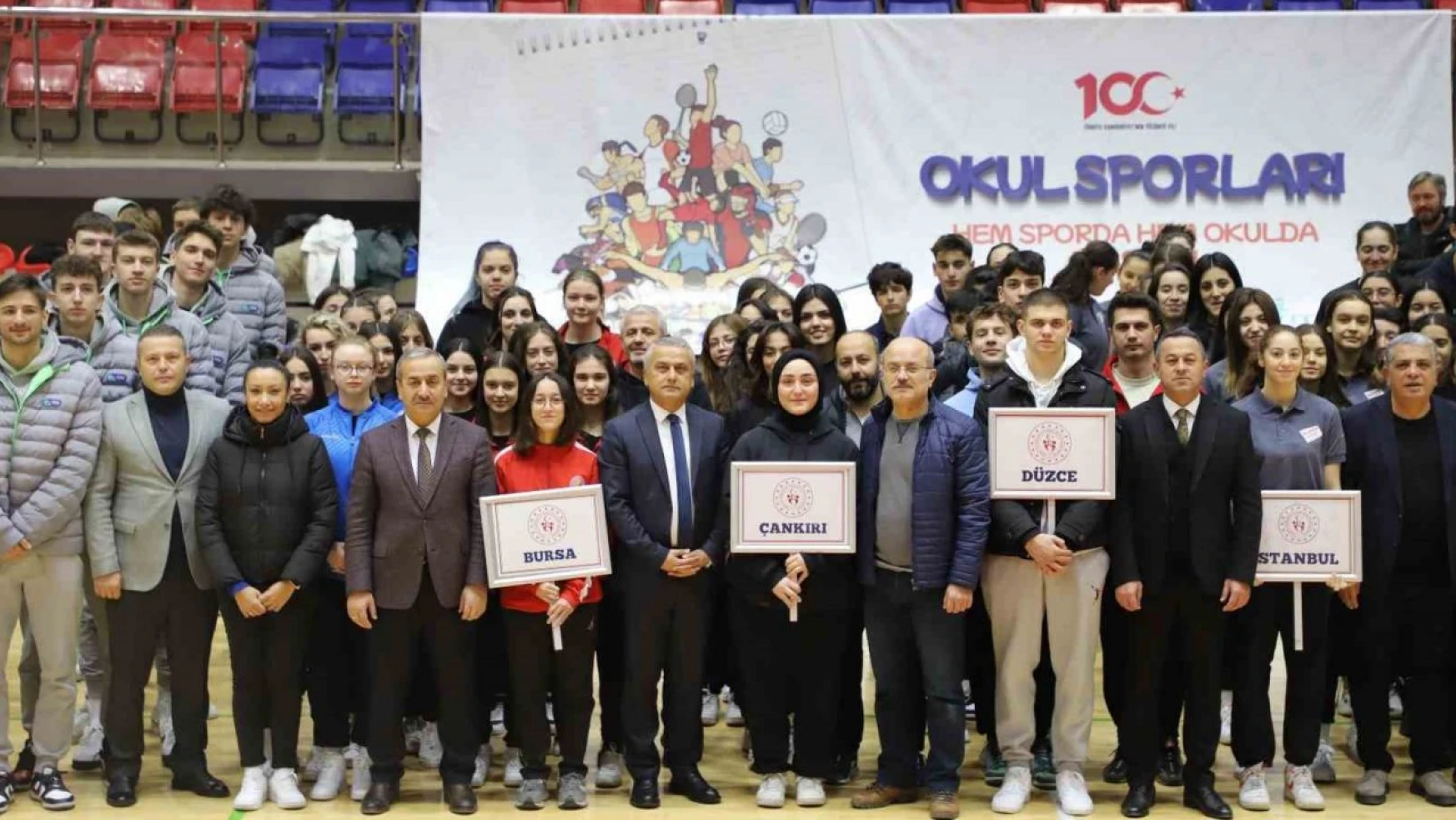 Karabük'te Okul Sporları Basketbol Müsabakaları Başladı