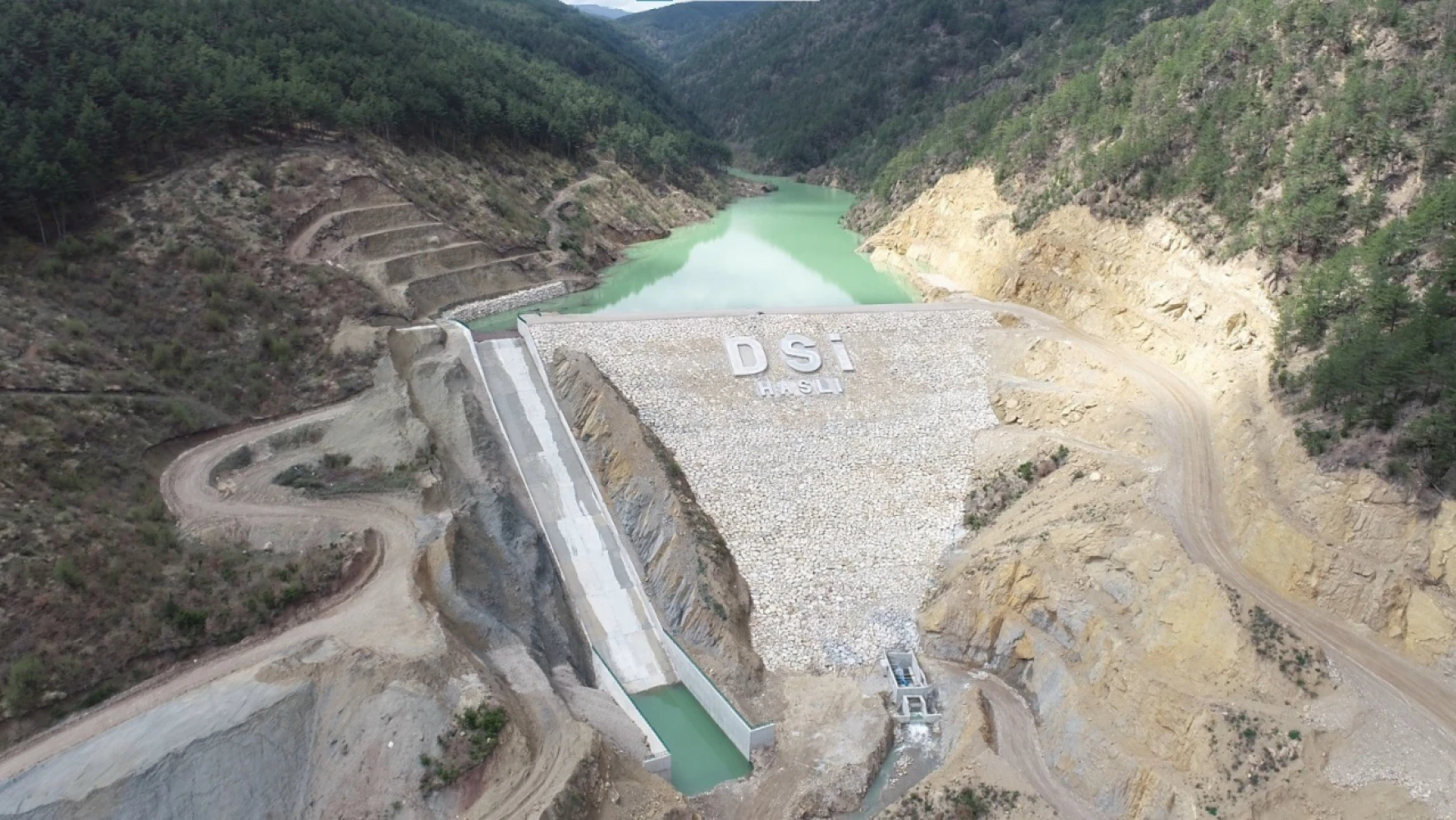 Karabük'teki Haslı Göleti'nde su seviyesi artıyor
