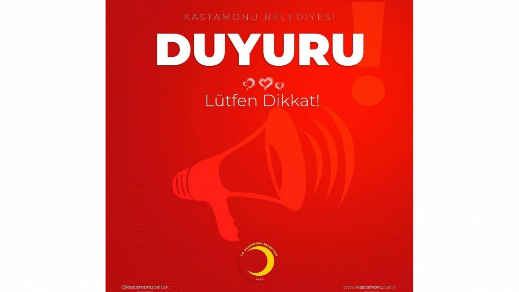 Kastamonu Belediyesi dolandırıcılara karşı uyardı