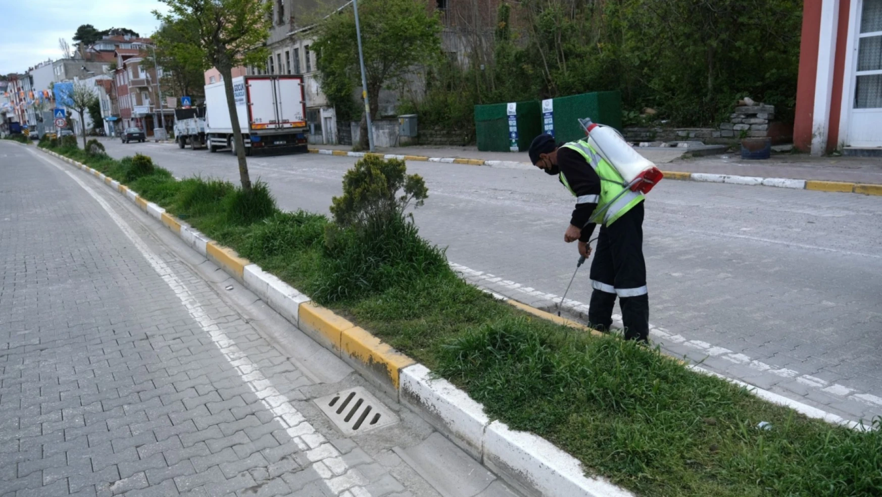 Kastamonu'da haşerelerle mücadele