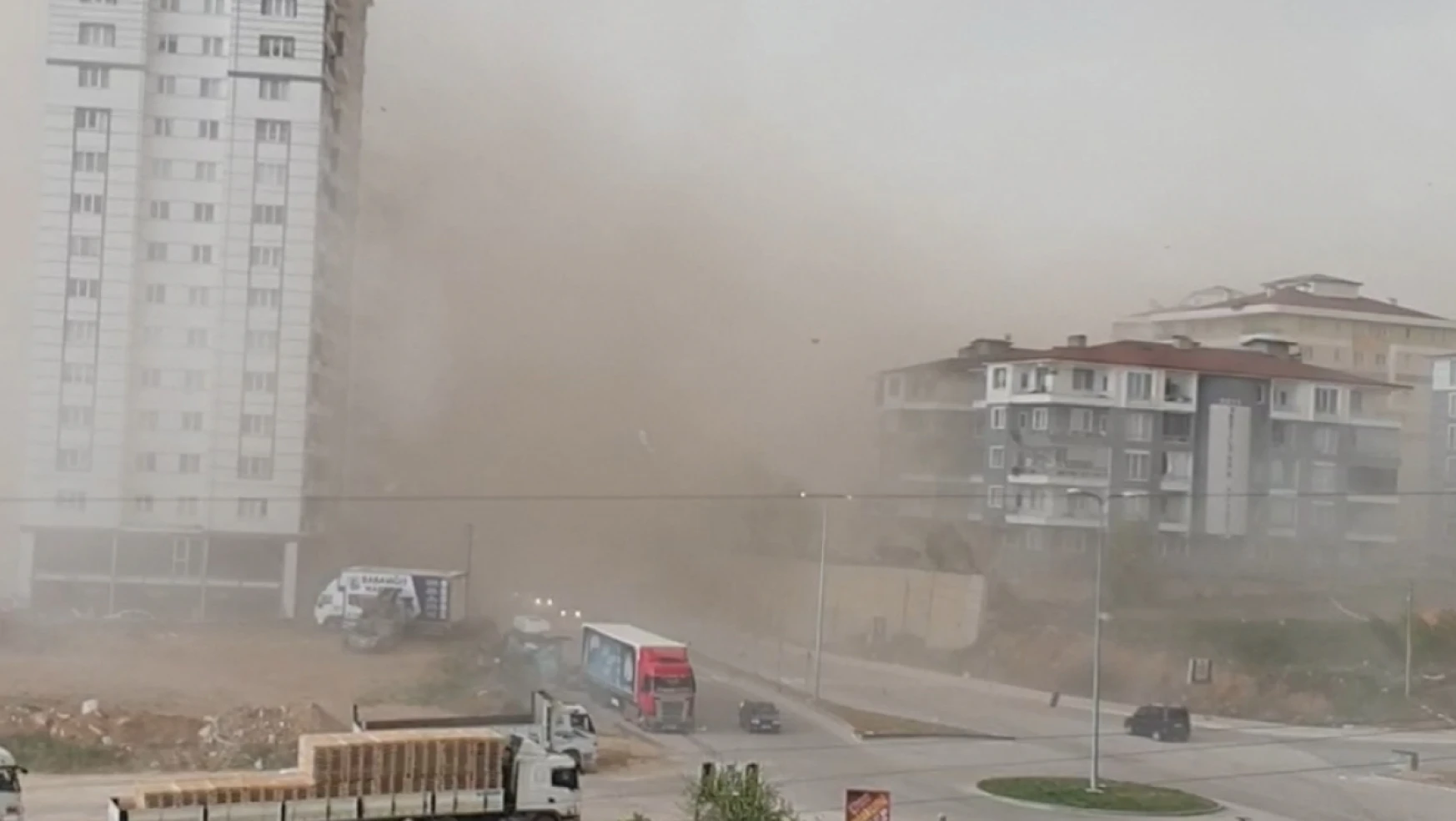 Kastamonu'da Korkunç Fırtına