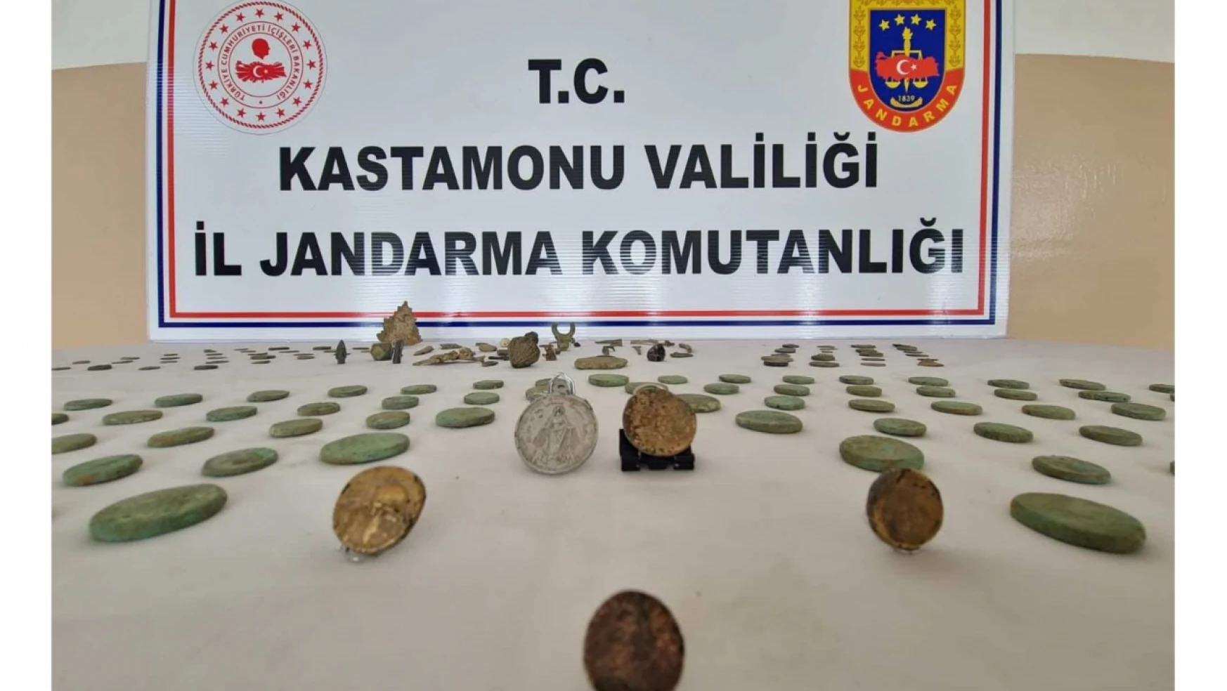Kastamonu'da tarihi eser kaçakçıları yakalandı