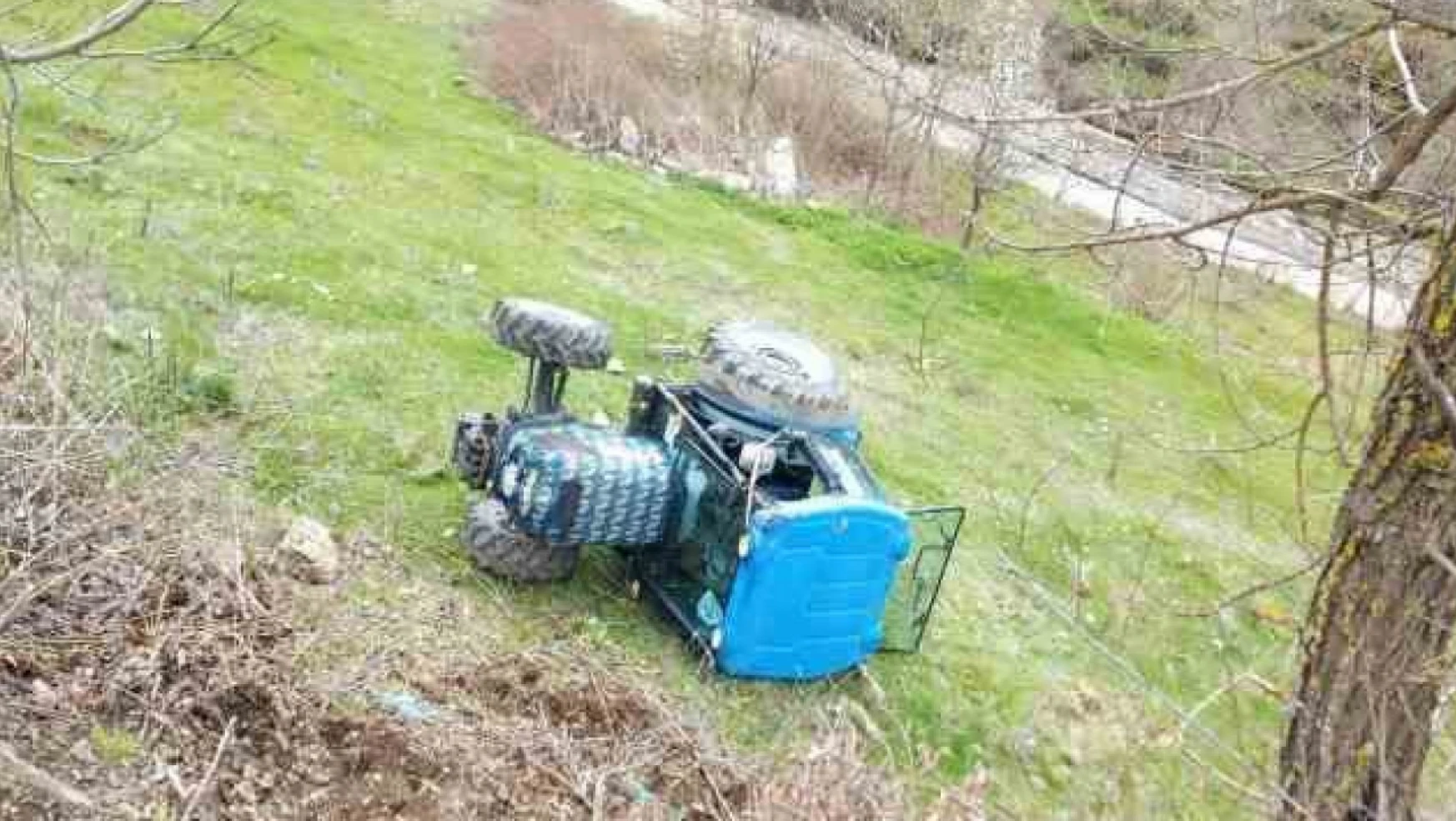 Kastamonu İhsangazi'de traktör kazası, 1 yaralı