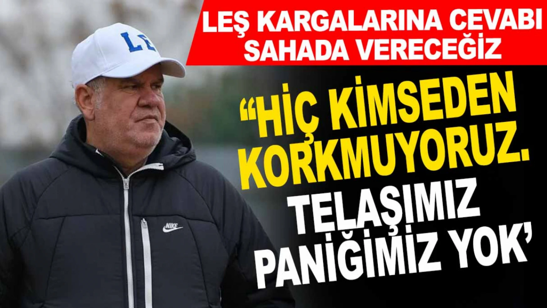Kastamonuspor Teknik Direktörü Levent Eriş'ten Iğdır Açıklaması