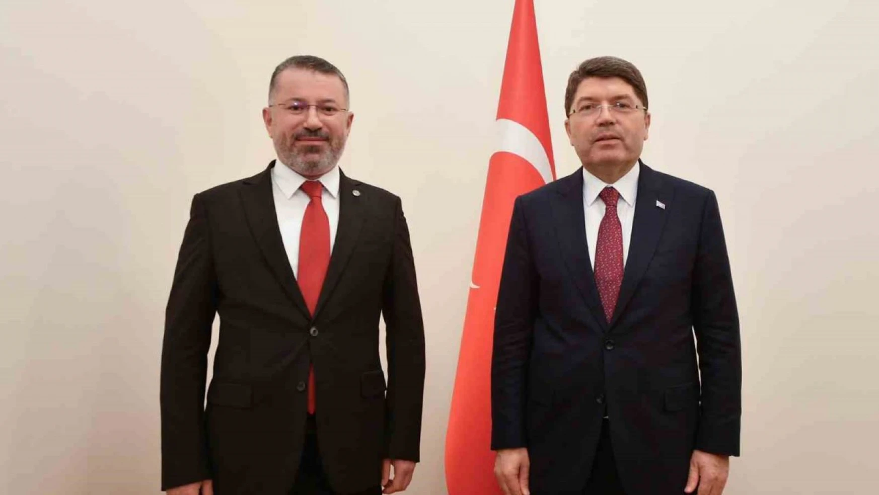 KBÜ Rektörü Kırışık, Adalet Bakanı Tunç ile Görüştü
