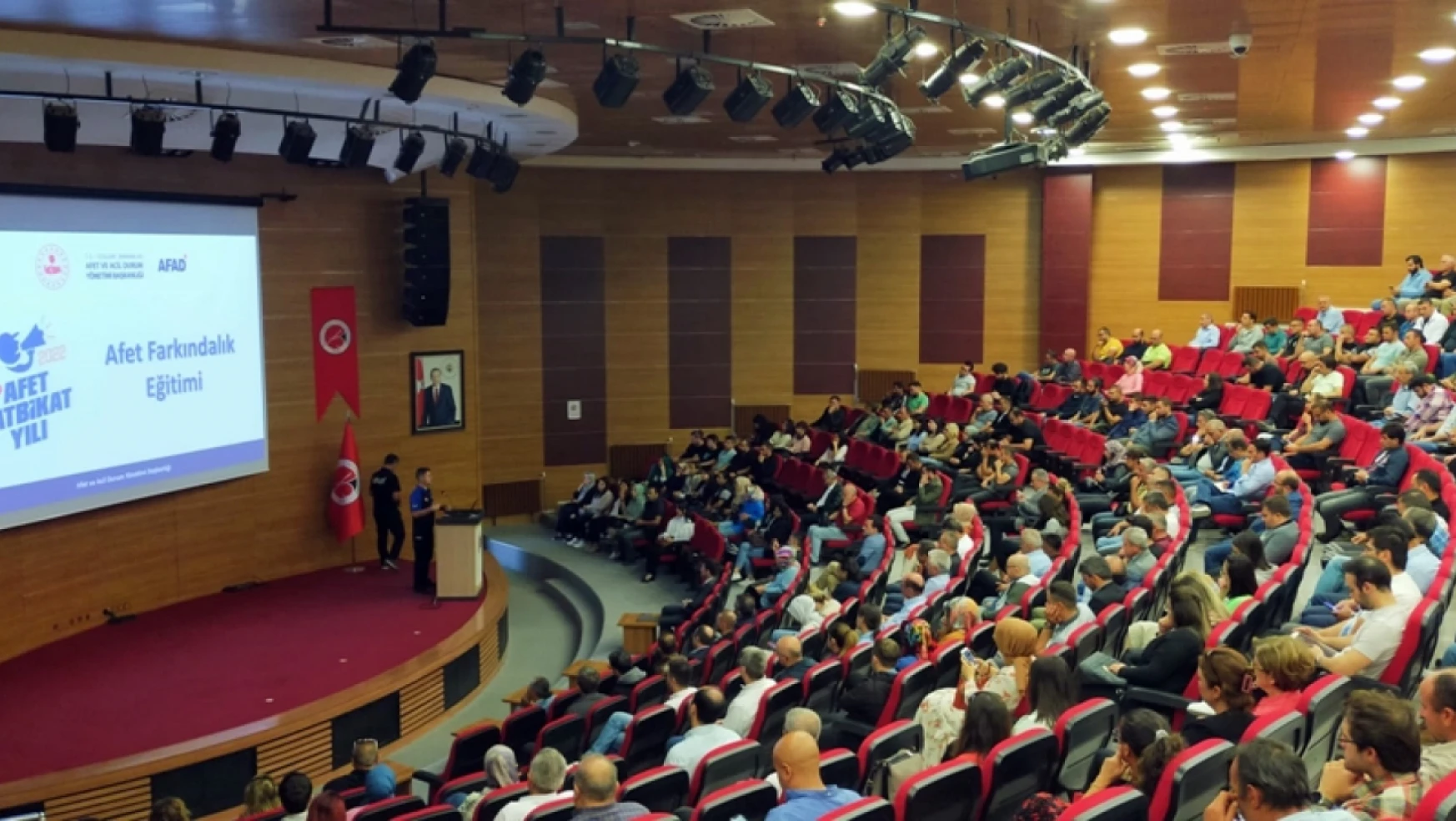 KÜ'de Afet Farkındalık Eğitimi verildi