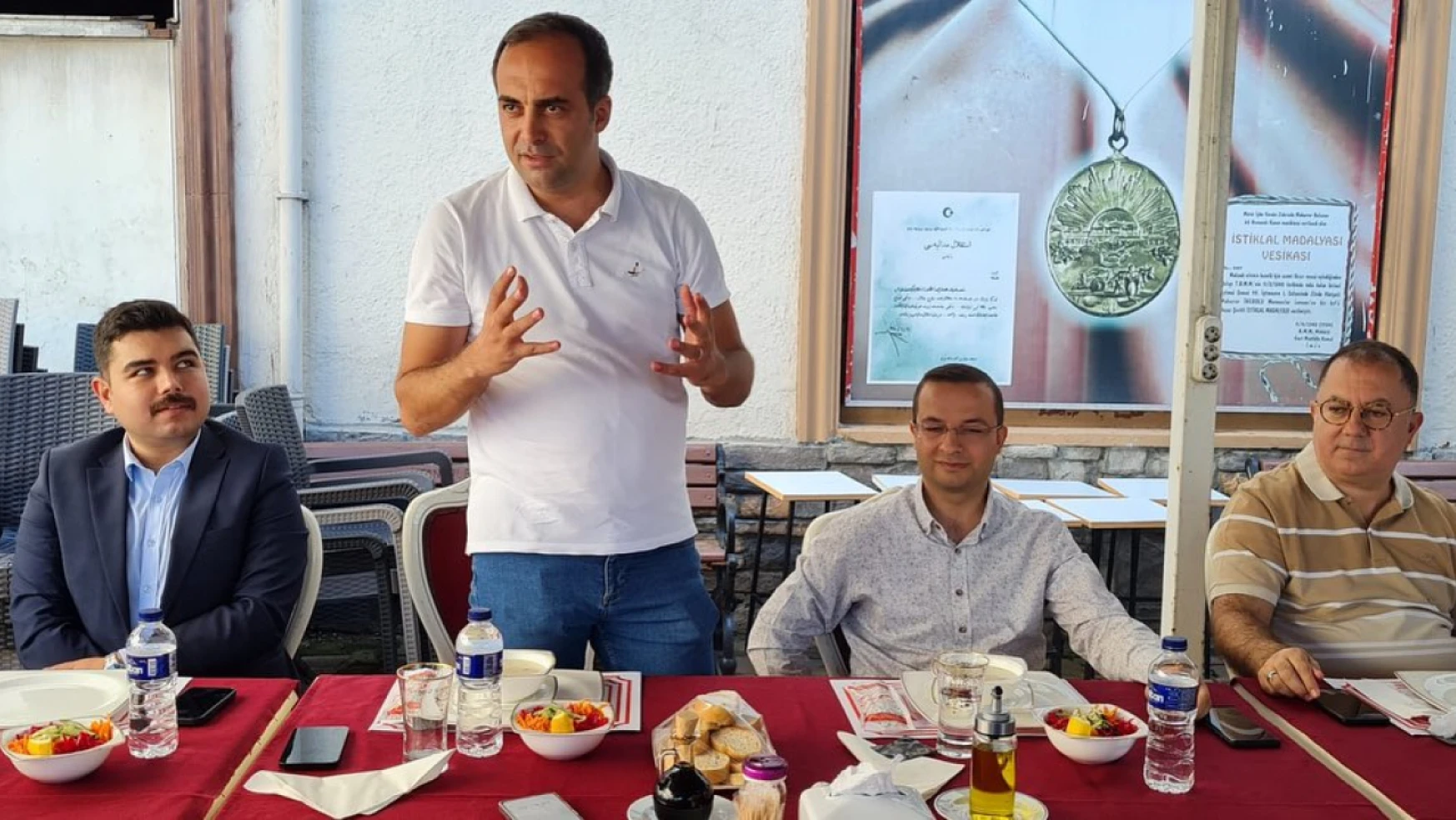 Murat Atıcı'ya veda yemeği düzenlendi