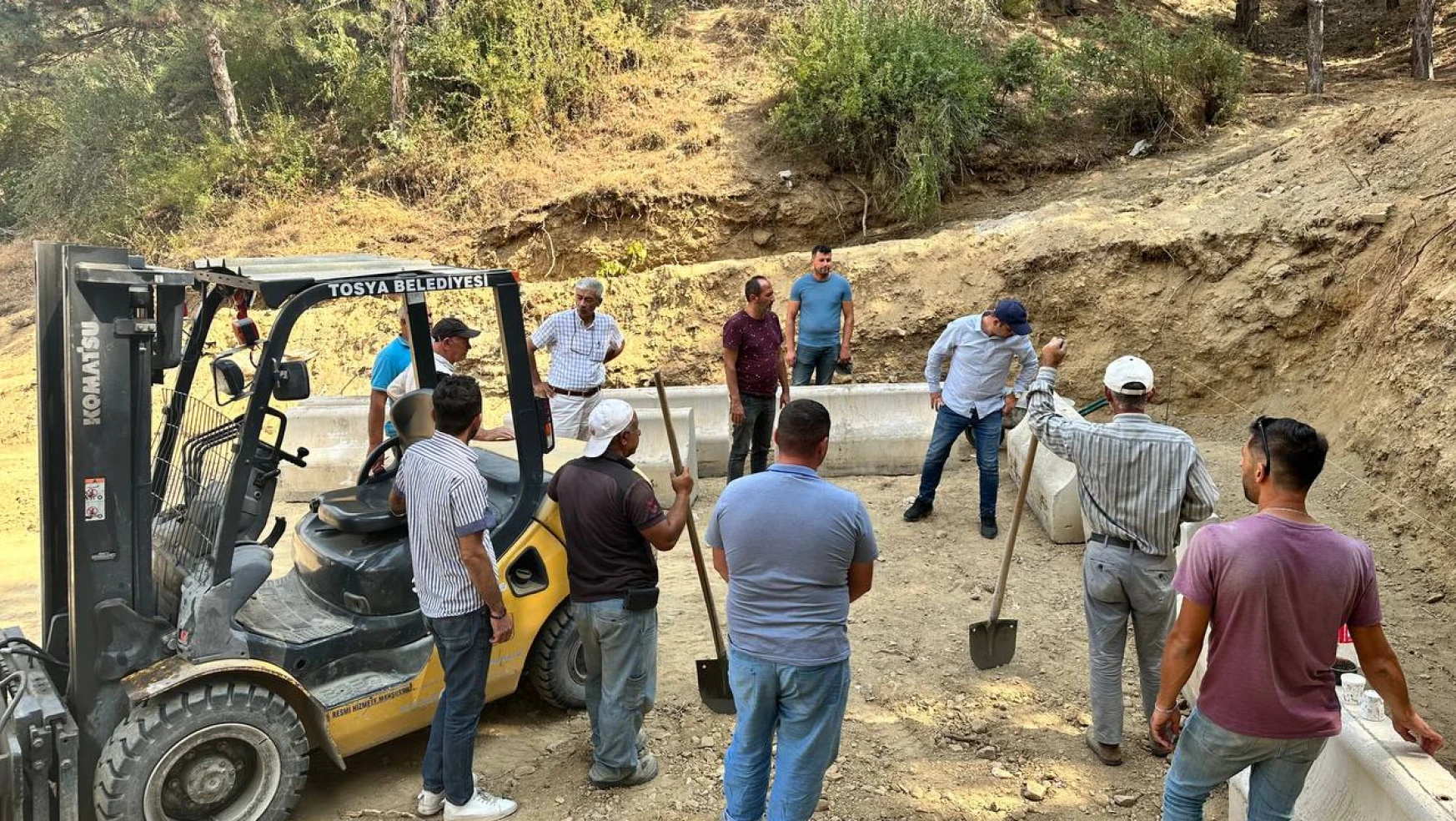Tosya'daki projeler hızla sürüyor