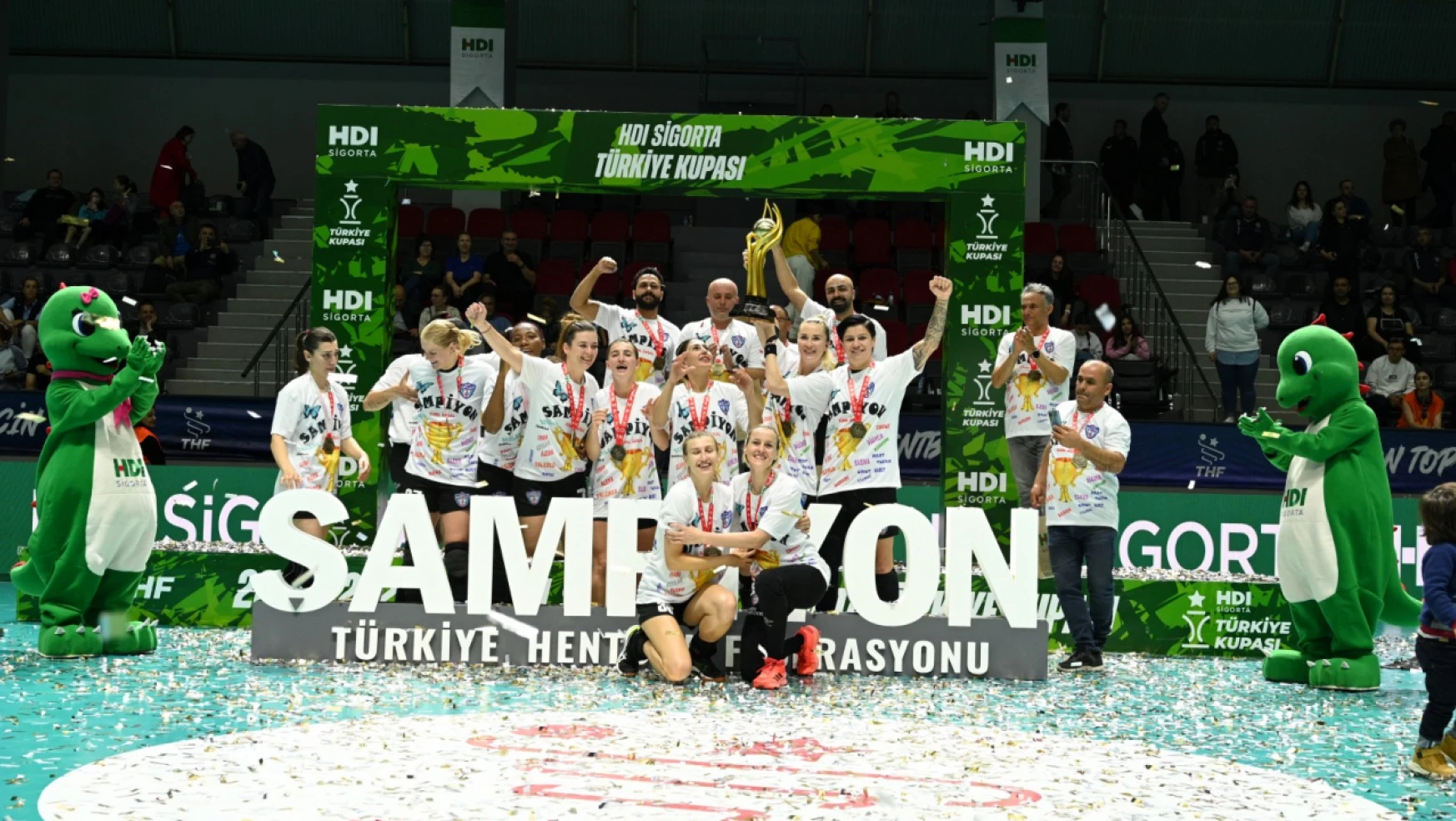 Türkiye Kupası'nda Şampiyon Konyaaltı Belediyesi