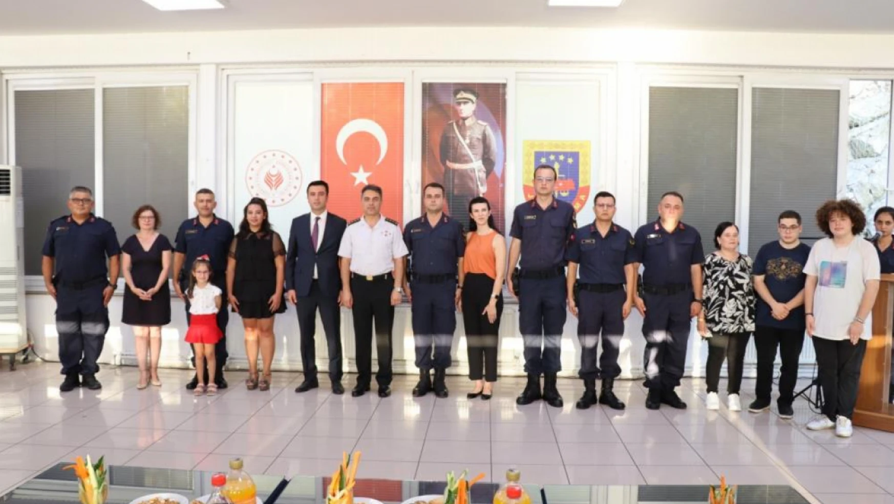Zonguldak'ta 108 jandarma personeli terfi etti
