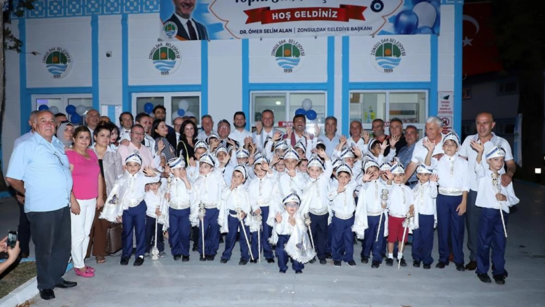 Zonguldak'ta 71 çocuğa toplu sünnet şenliği düzenlendi