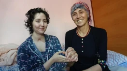 Almina, annesinin desteğiyle yeniden hayata tutundu