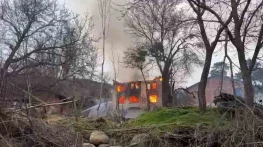 Bolu'da İki Katlı Ev Alevlere Teslim Oldu