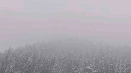 Ilgaz Dağı'nda Kar Yağışı Etkili Oldu