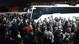 İlk hac kafilesi uğurlandı
