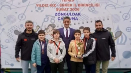 Okul Sporları Tenis Müsabakaları Çaycuma'da Tamamlandı