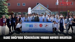 Ilgaz Dağı'nda Öğrencilere Yaban Hayatı Anlatıldı