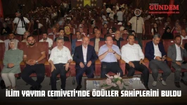 İlim Yayma Cemiyeti'nde Ödüller Sahiplerini Buldu
