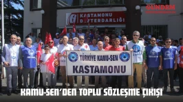 Kamu-Sen'den Toplu Sözleşme Çıkışı
