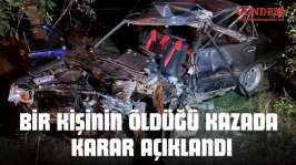 Kastamonu'da Bir Kişinin Öldüğü Kazada Karar Açıklandı