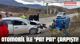 Kastamonu'da Otomobil İle 'Pat Pat' Çarpıştı: 3 Yaralı