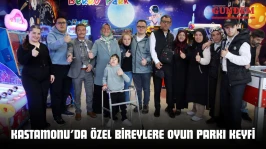 Kastamonu'da Özel Bireylere Oyun Parkı Keyfi