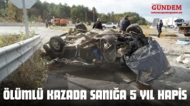 Kastamonu'daki Ölümlü Kazada Sanığa 5 Yıl Hapis