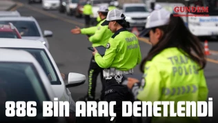 Kastamonu'da 886 bin araç denetlendi