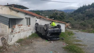 Otomobil Takla Attı: 1 Yaralı