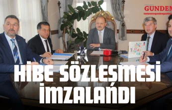 37 Milyonluk Hibe Sözleşmesi İmzalandı