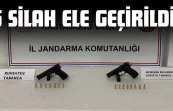 5 Silah Ele Geçirildi!