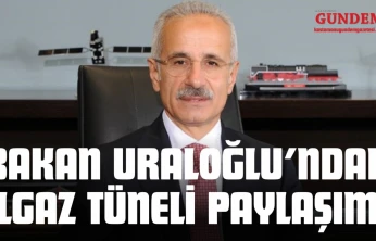 Bakan Uraloğlu'ndan Ilgaz 15 Temmuz İstiklal Tüneli Paylaşımı