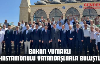 Bakan Yumaklı Kastamonulu Vatandaşlarla Buluştu