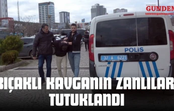 Bıçaklı Kavganın Zanlıları Tutuklandı
