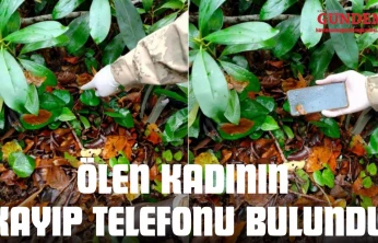 Bozkurt'ta Ölen Kadının Kayıp Telefonu Bulundu