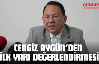 Cengiz Aygün'den İlk Yarı Değerlendirmesi