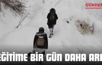 Eğitime Bir Gün Daha Ara