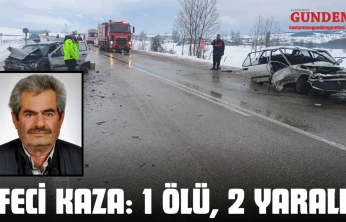 Feci Kaza: 1 Ölü, 2 Yaralı