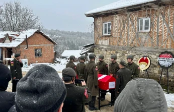 Ferdi Çatal Askeri Törenle Ebediyete Uğurlandı