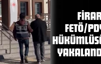Firari FETÖ/PDY Hükümlüsü Yakalandı