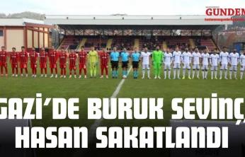 Gazi'de Buruk Sevinç, Hasan Sakatlandı