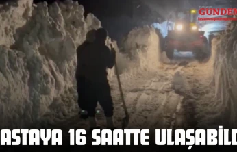 Hastaya 16 Saatte Ulaşabildi